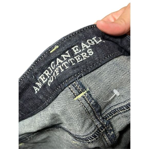 American Eagle Stretch Jean Shorts Size 2 - Picture 5 of 8